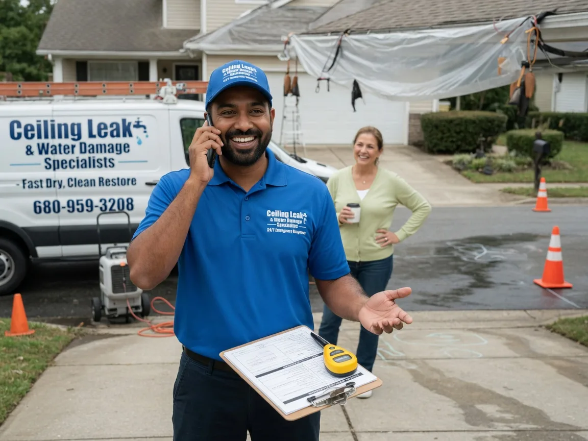Ceiling Leak Cleanup Alto Pass, IL FAQs
